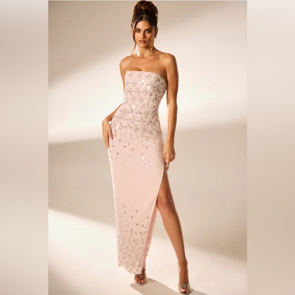 red open back dress prom Red Sparkly Mermaid Prom Dress with V-Neck & Slit – SS180 – Viniodress